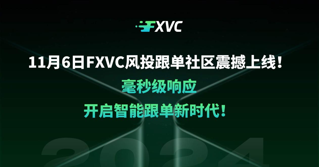 ​11月6日FXVC风投跟单社区震撼上线